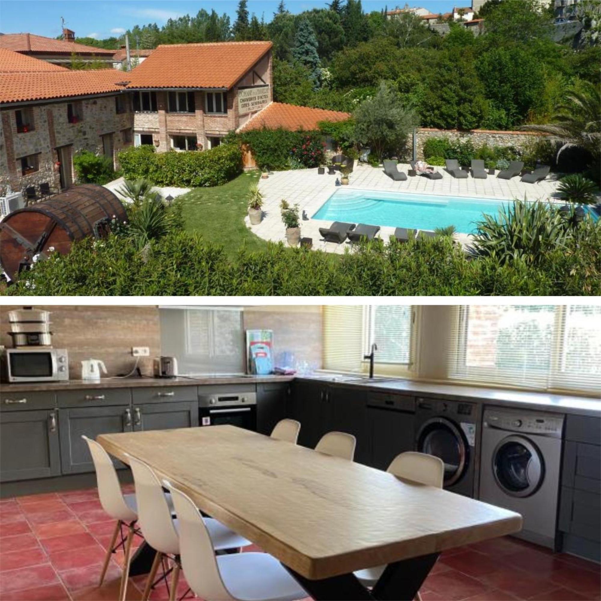 Domaine De La Tannerie Chambres D'Hotes Et Appartements Prades  Zewnętrze zdjęcie